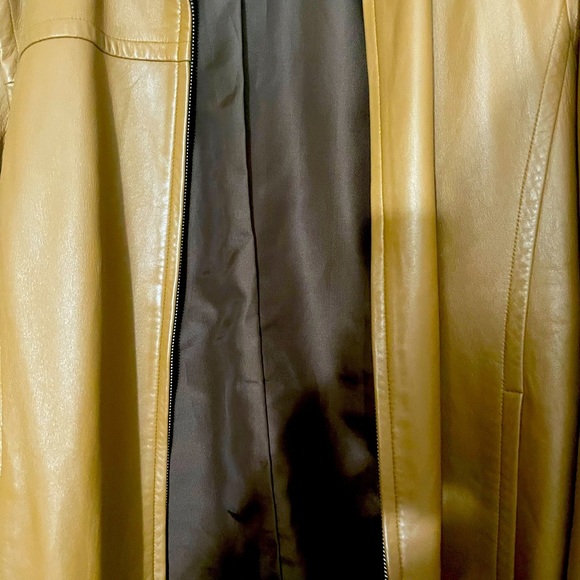 Coach Leatherware Brown Leather Jacket Large - Picture 5 of 7